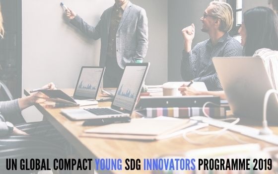 UN Global Compact Young SDG Innovators Programme 2019